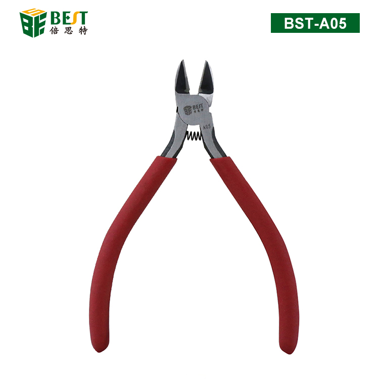BST-A05 優(yōu)質鉻釩鋼電子剪鉗 水口鉗 塑料剪鉗 5寸鉗子
