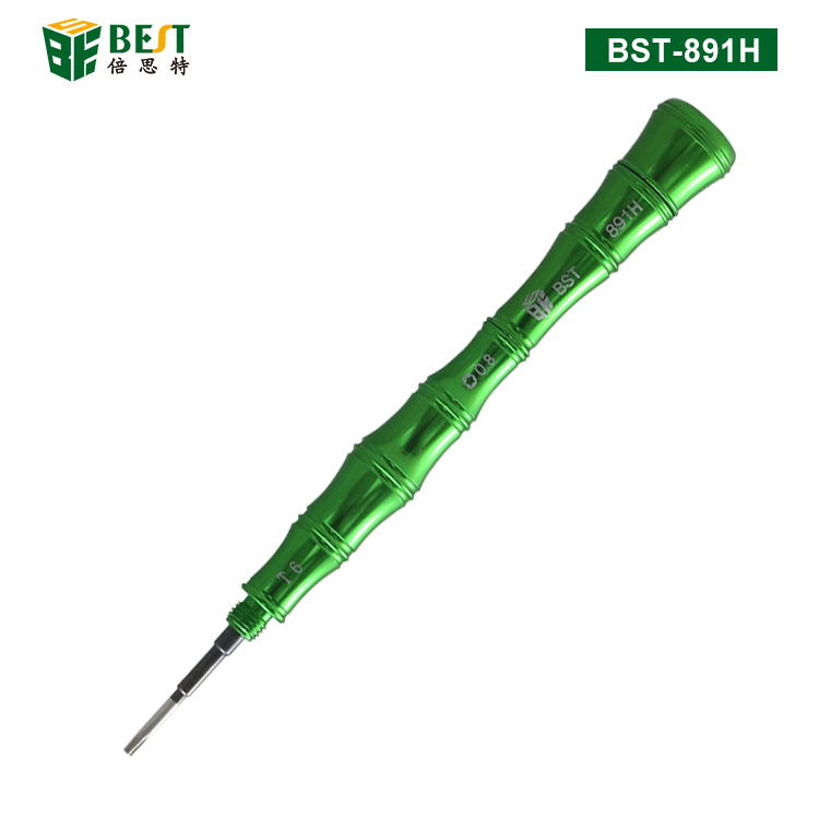BST-891H 雙頭螺絲批 創(chuàng)意竹子鋁合金手柄 多功能兩用螺絲刀