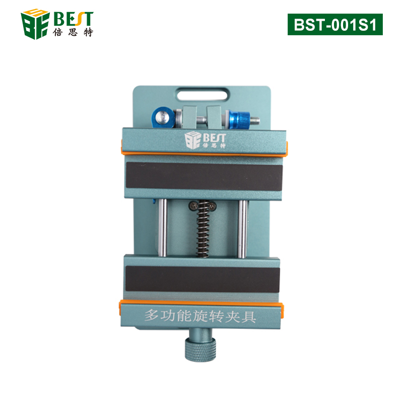 BST-001S1 手機維修專用旋轉(zhuǎn)通用夾具 多功能旋轉(zhuǎn)夾具iPhoneX 11 12Pro蘋果安卓手機拆玻璃后蓋固定工具
