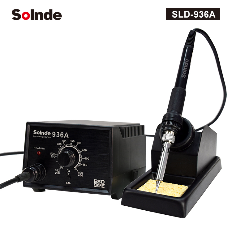 SLD-936A 無鉛可調(diào)恒溫焊臺 可調(diào)套裝工業(yè)電烙鐵 手機維修60W電烙鐵