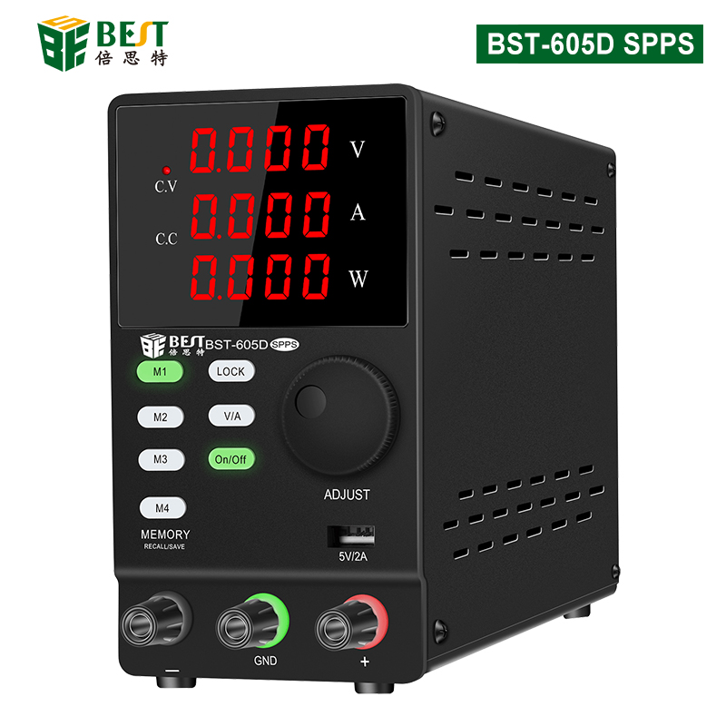 BST-605D SPPS 開關型直流穩(wěn)壓電源 固測可調(diào)直流穩(wěn)壓電源60V/5A筆記本電腦手機維修開關電源